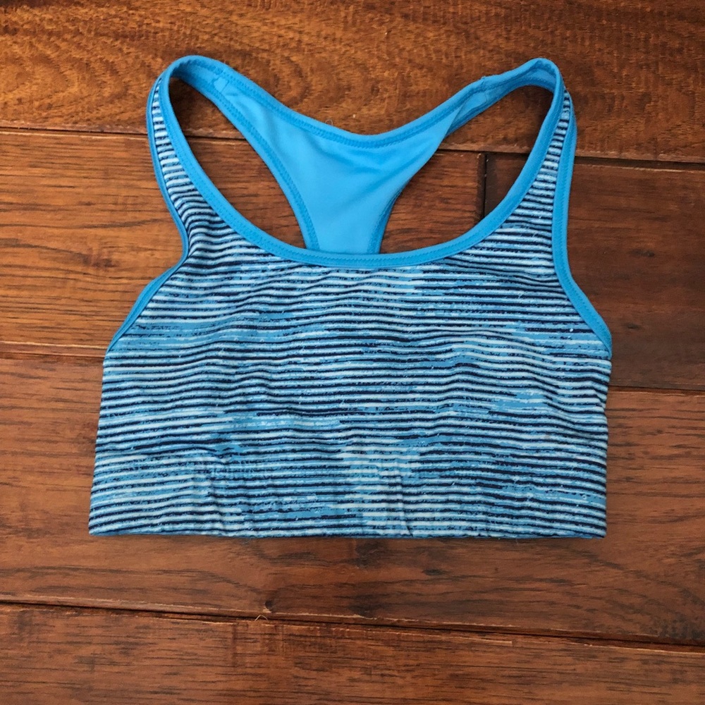 Champion athletic sports bra blue - xs